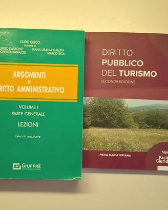 Libri universitari diritto amministrativo turismo