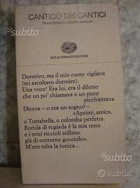 Cantico dei Cantici - Einaudi - 1973 - C.Angelini