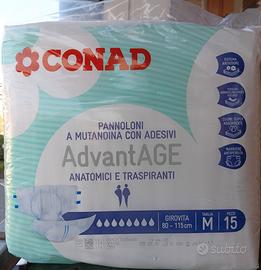 Pannoloni anatomici per adulti