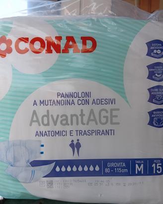 Pannoloni anatomici per adulti