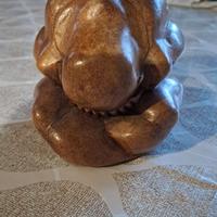 Yogi liberatore in legno massiccio