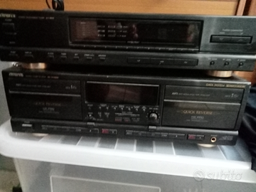 Accoppiata aiwa stereo