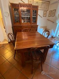 Sala da pranzo Liberty primi '900 - originale -