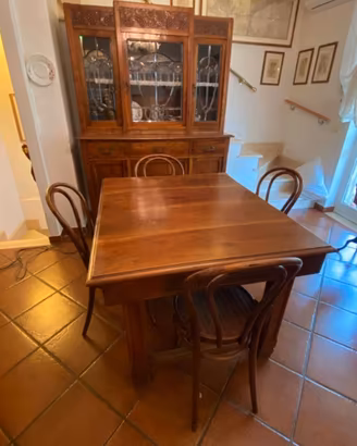 Sala da pranzo Liberty primi '900 - originale -