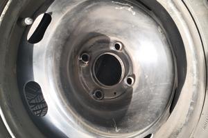 4 cerchi in ferro x Peugeot 207 