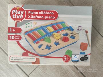 Piano xilofono in legno