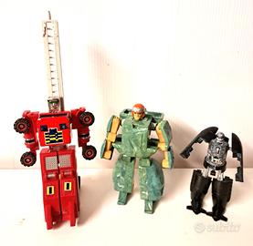 Lotto 3 Robot Vintage anni '80 - Rock Lords, GoBot