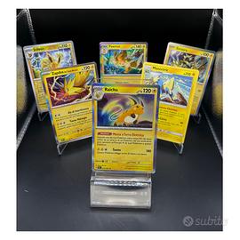 Lotto 6 Carte Pokémon Elettro - Raichu & Zapdos