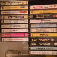 Musicassette vari titoli/generi