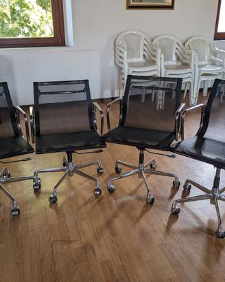 4 Sedie design ufficio - Eames, Ray Eames EA117