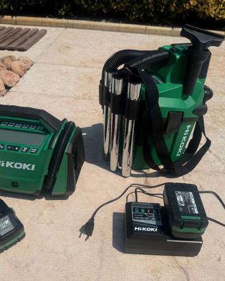 Kit aspiratore+compressore HiKOKI -NUOVO