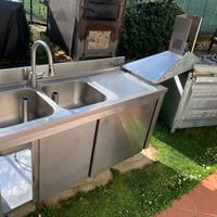 Cucina professionale acciaio inox