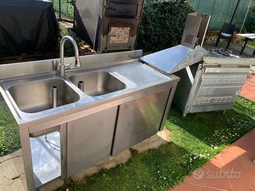 Cucina professionale acciaio inox