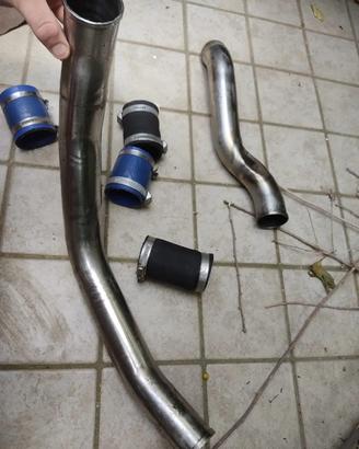 Tubi intercooler acciaio 1.9 Jtdm 150 cv