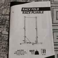 Rack Fold rack pliable