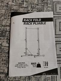 Rack Fold rack pliable