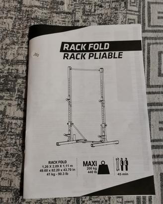 Rack Fold rack pliable
