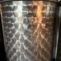 Serbatoio inox vino