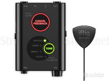 iRig Acoustic Stage pre e microfono