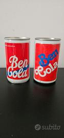 Lotto 2 lattine BEN COLA San Benedetto vintage