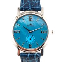 Pryngeps con quadrante in madreperla azzurra NUOVO