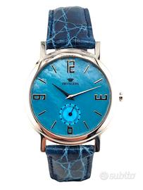 Pryngeps con quadrante in madreperla azzurra NUOVO