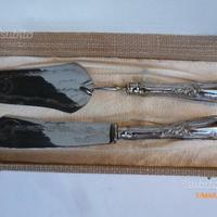 Paletta e coltello per torta originale anni 50