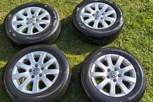 Cerchi in Lega VW originali  da 15 pollici 