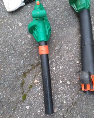 Soffia tritura foglie Black e Decker