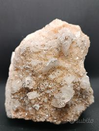 Minerali - Pirite e Calcite su Dolomite