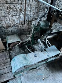 Pescante artigianale per legna