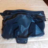Borsa da viaggio in finta pelle con tracolla