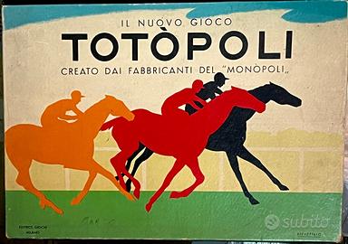 Totopoli edizione anni 60. Gioco da tavolo EG