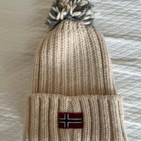 Cuffia Napapijri beige