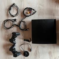 PS3 con accessori e giochi