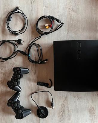 PS3 con accessori e giochi