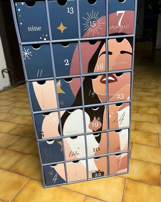 Contenitore calendario avvento