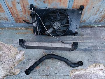 RADIATORI RAFFRED-ARIA+KIT VENTOLA MERCEDES B180D