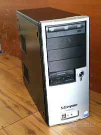 PC Intel Core 2 Quad Q6600 metà prezzo!! win 10/11
