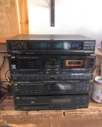 Hifi jvc cassette+ sorround samsung