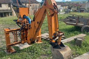 Retroescavatore per trattore Negrisolo