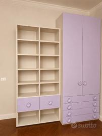 armadio grande + libreria 