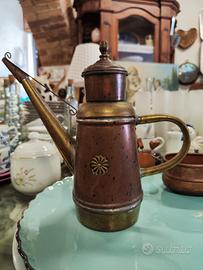 Oliere d'epoca rame e ottone 