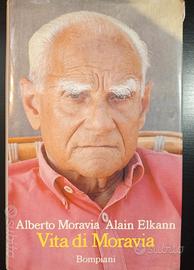 Vita di Moravia. Prima edizione 1990.