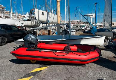 Gommone tender 3.40 mt 15 cv yamaha