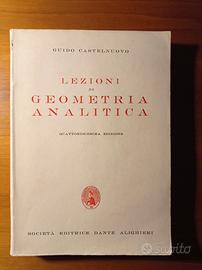 Geometria analitica - Castelnuovo (raro, 1964)