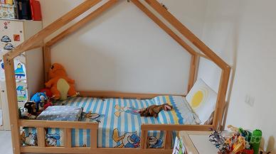 Lettino montessoriano marca mon Lit cabane