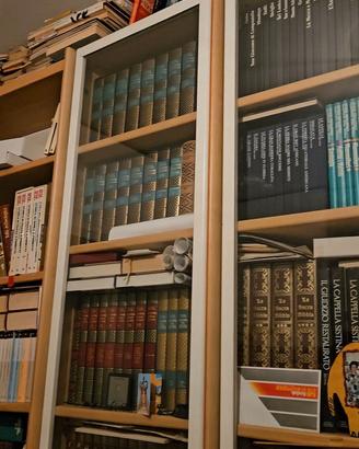 Libreria legno bianca