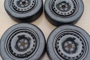 Cerchioni da 16' in ferro più gomme