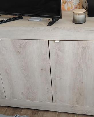 Mobile Madia Moderna 3 Ante – Finitura Legno Chiar